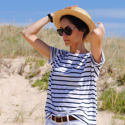 Trendy Straw Boater Hat