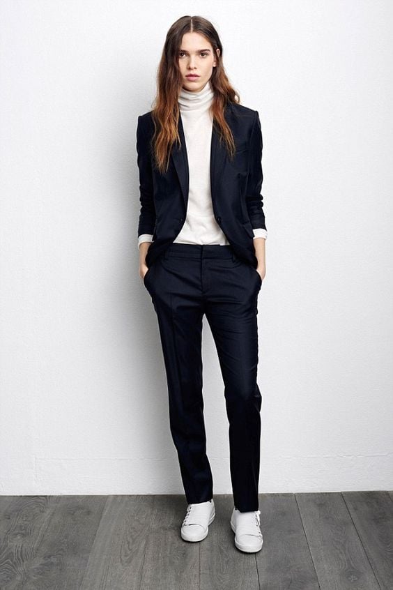 Formal Black Suit For Woman