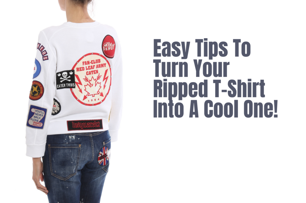 Easy to patch t-shirt